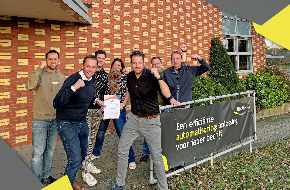 Nubix is ISO 27001 gecertificeerd 🎉