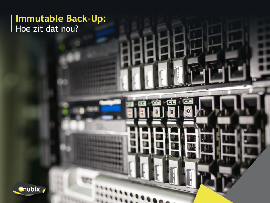 Immutable Back-Up: Hoe zit dat nou?