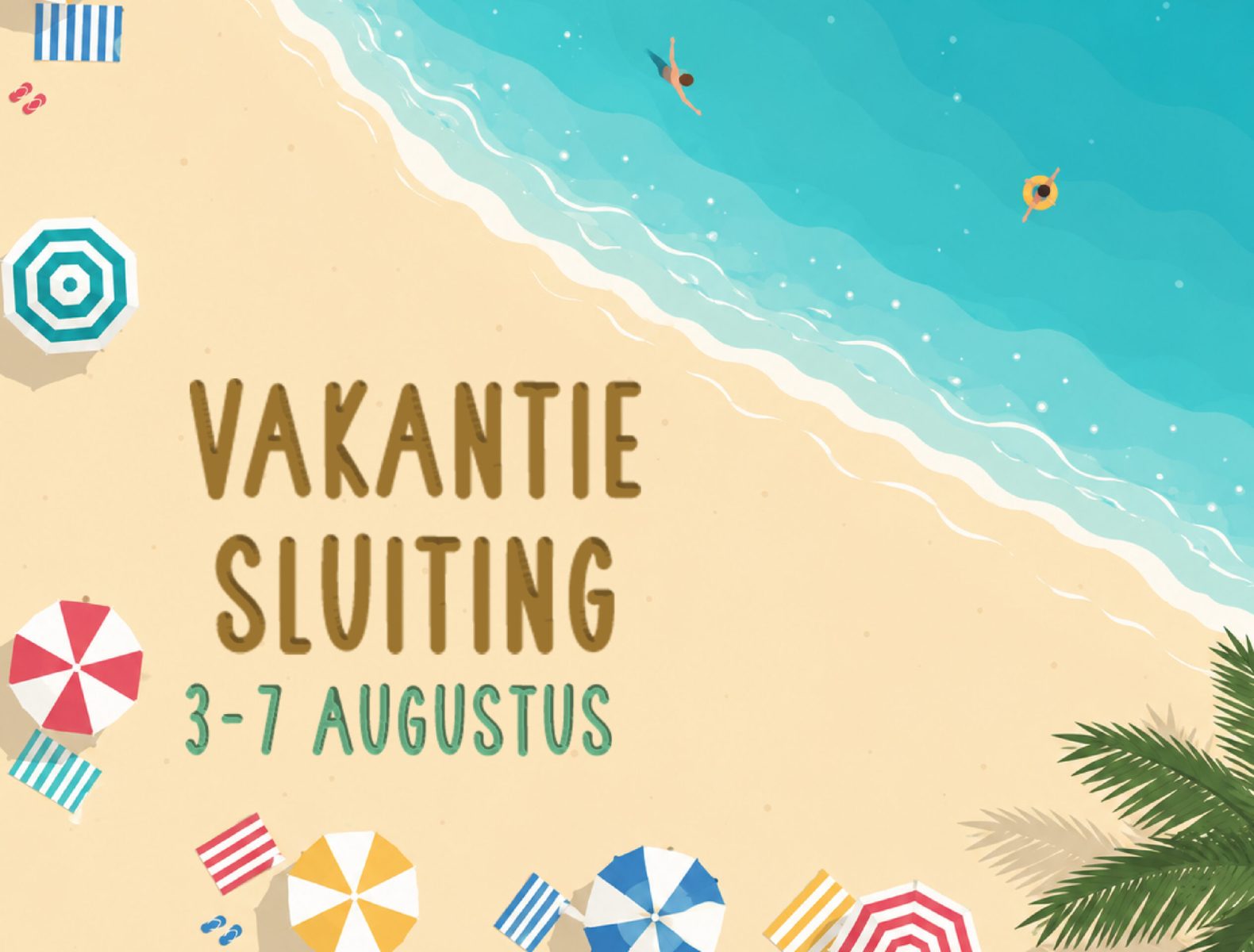 vakantiesluiting 2026